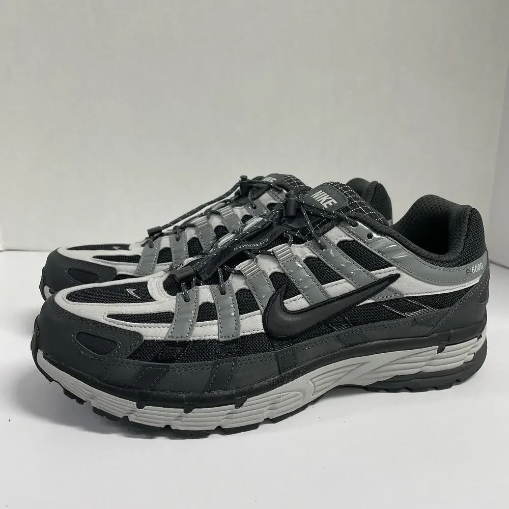 Nike P-6000 Premium Anthracite Smoke Grey HQ3818 001 Size 10.5 Men Mesh Runner